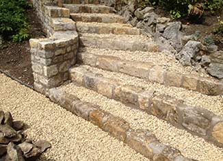 Patios and paths landscaping Bath