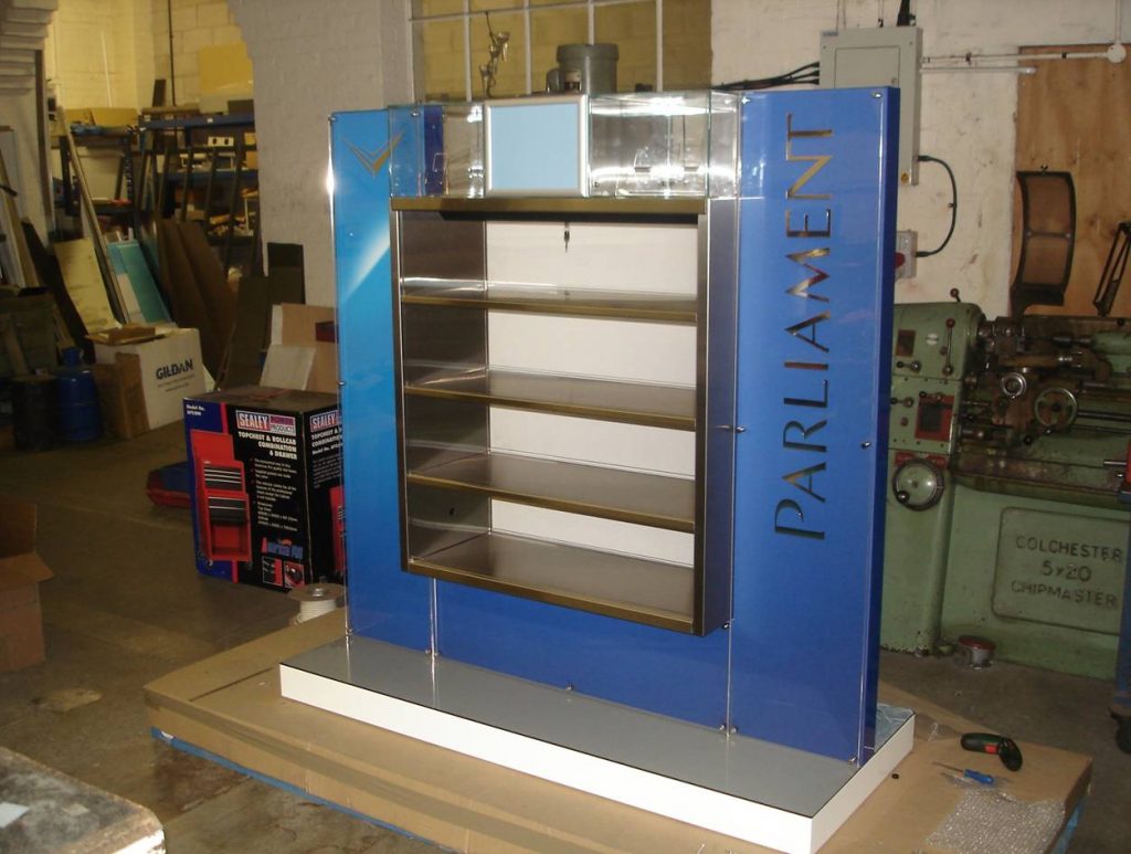 precision sheet metal work product stand