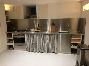 custom stainless steel kitchen, engineering Chippenham